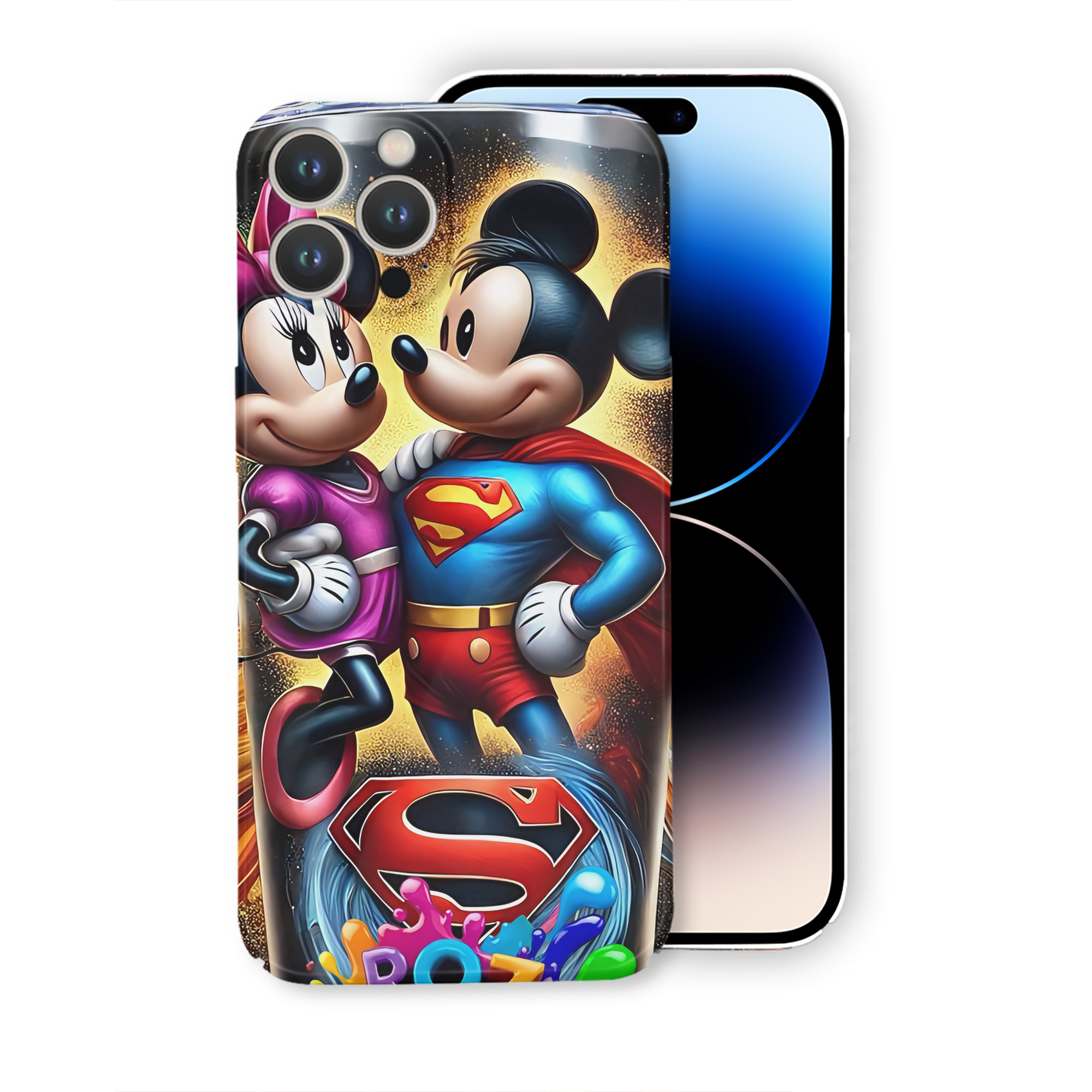 （画像用） ミッキーマウス Mickey Mouse 【iPhone 14シリーズ対応】ハードケース